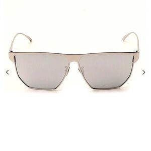 Bottega Veneta Eyewear Angular Aviator Sunglasses